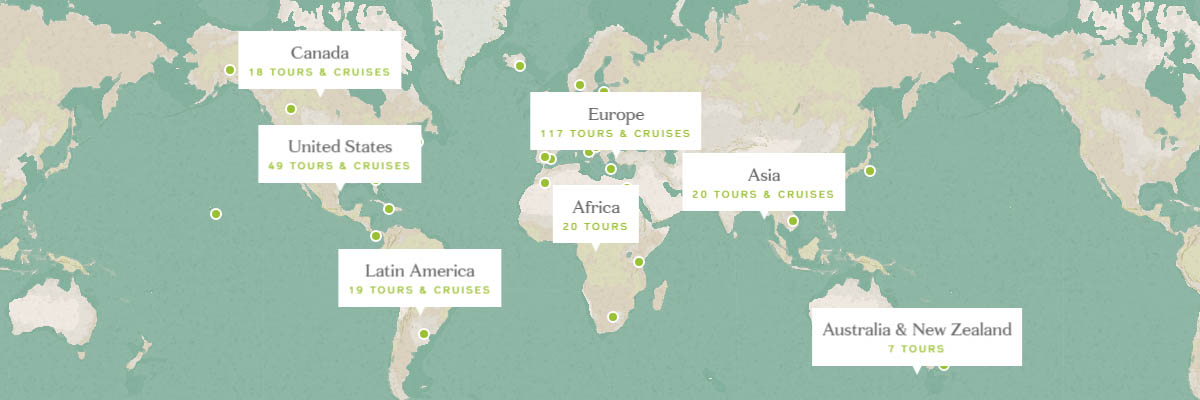 Tauck guided tours and cruises Travel Agency
