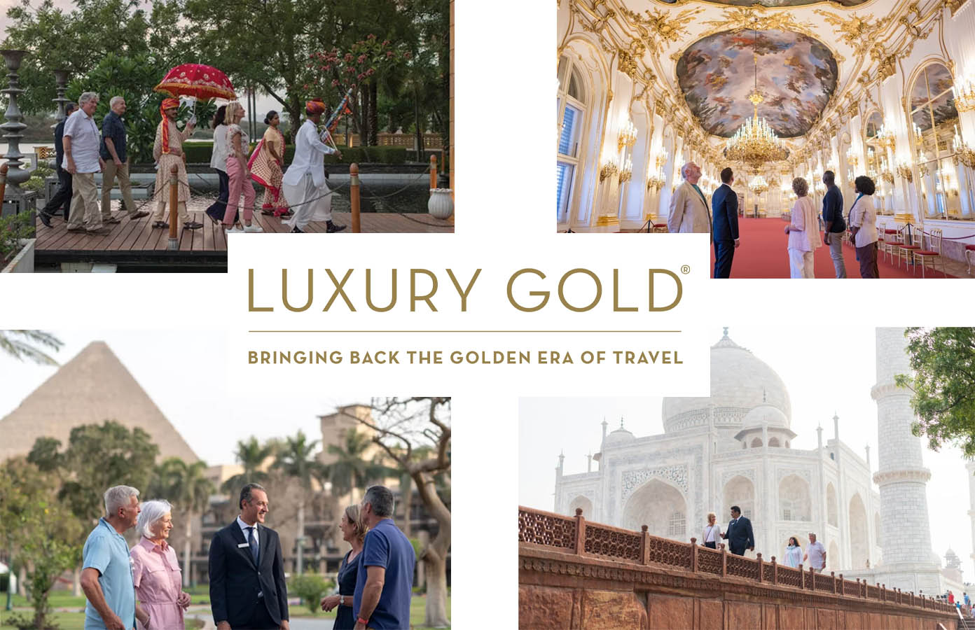 Luxury Gold tours travel agents packages deals