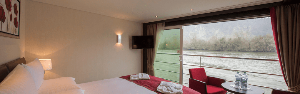 Panoramic Perfection: Inside Avalon Waterways` Innovative Suite Ships with Open-Air Balconies