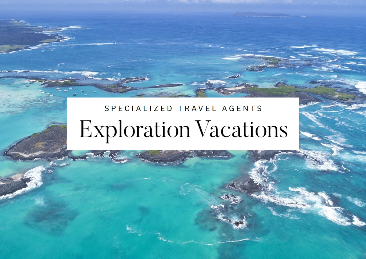 Exploration vacations travel agents packages and deals