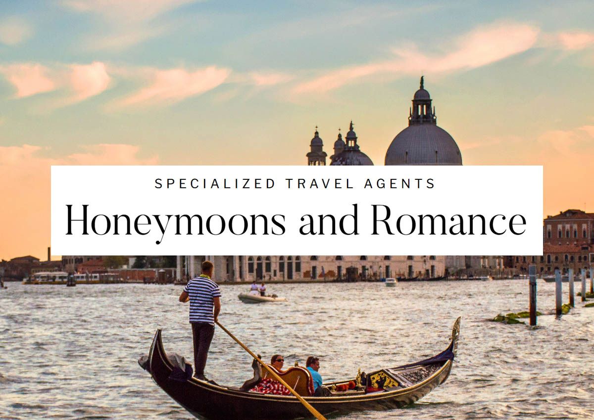 Honeymoons and romance vacations travel agents packages and deals