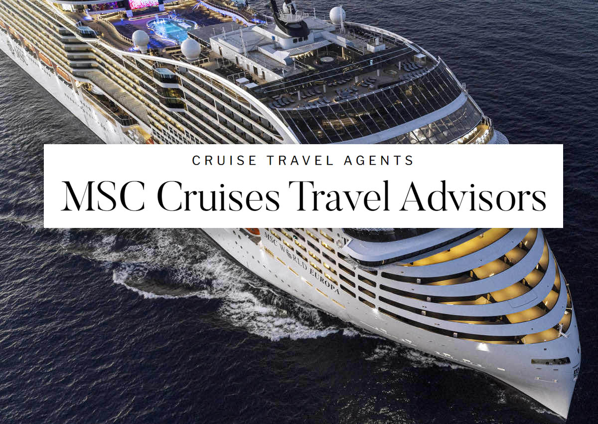best MSC Cruises travel agents packages deals