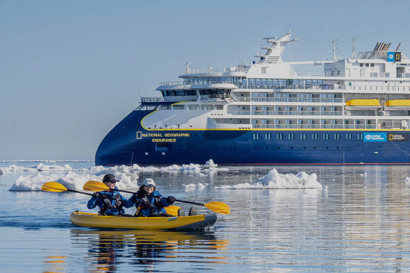 Luxury Ocean Cruise Deck
