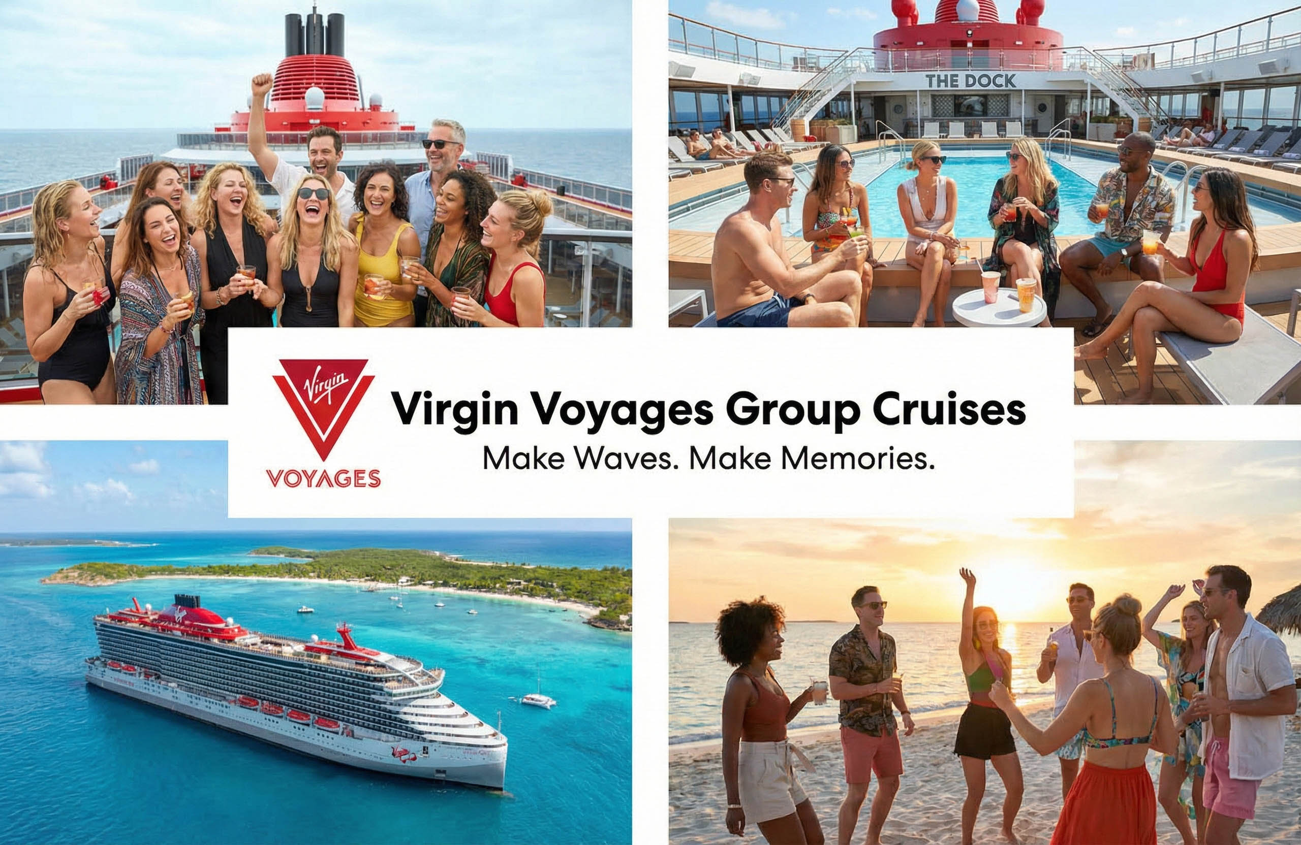 Virgin Voyages Groups travel agents packages deals