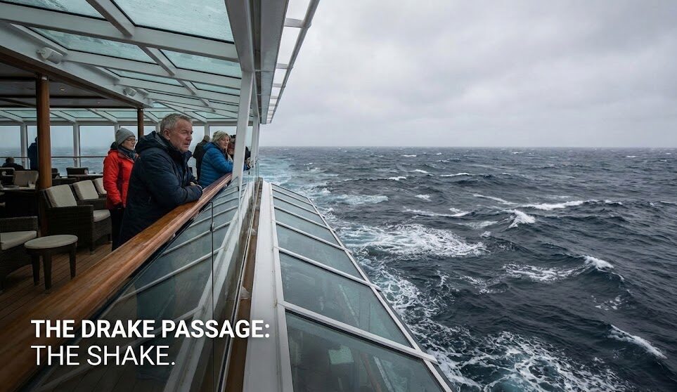 Seabourn Antartica itinerary Drake passage