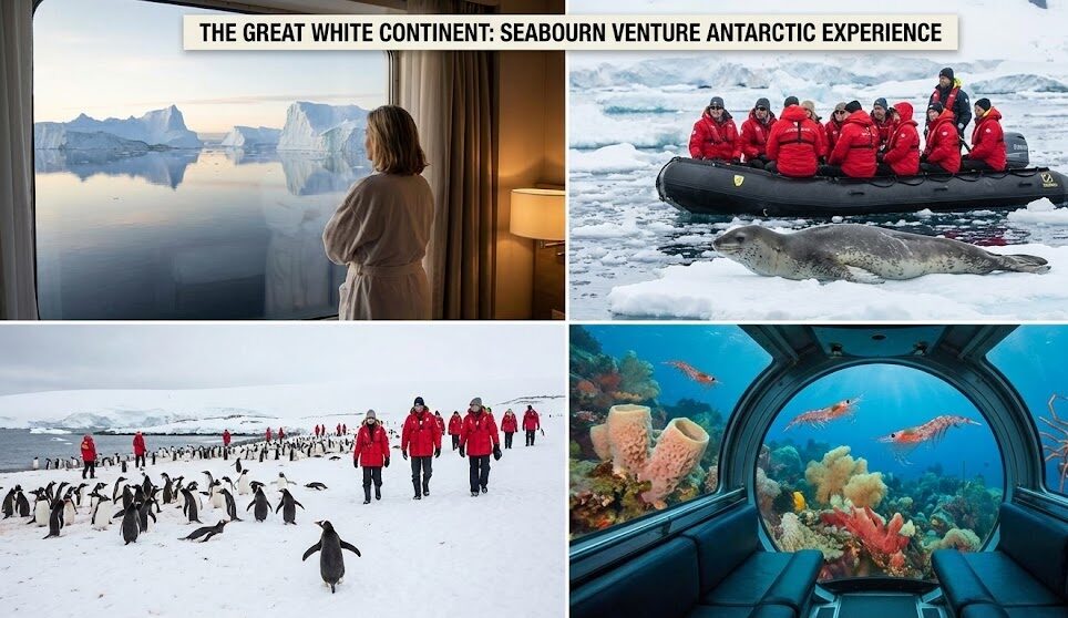 Seabourn Antartica itinerary Overview