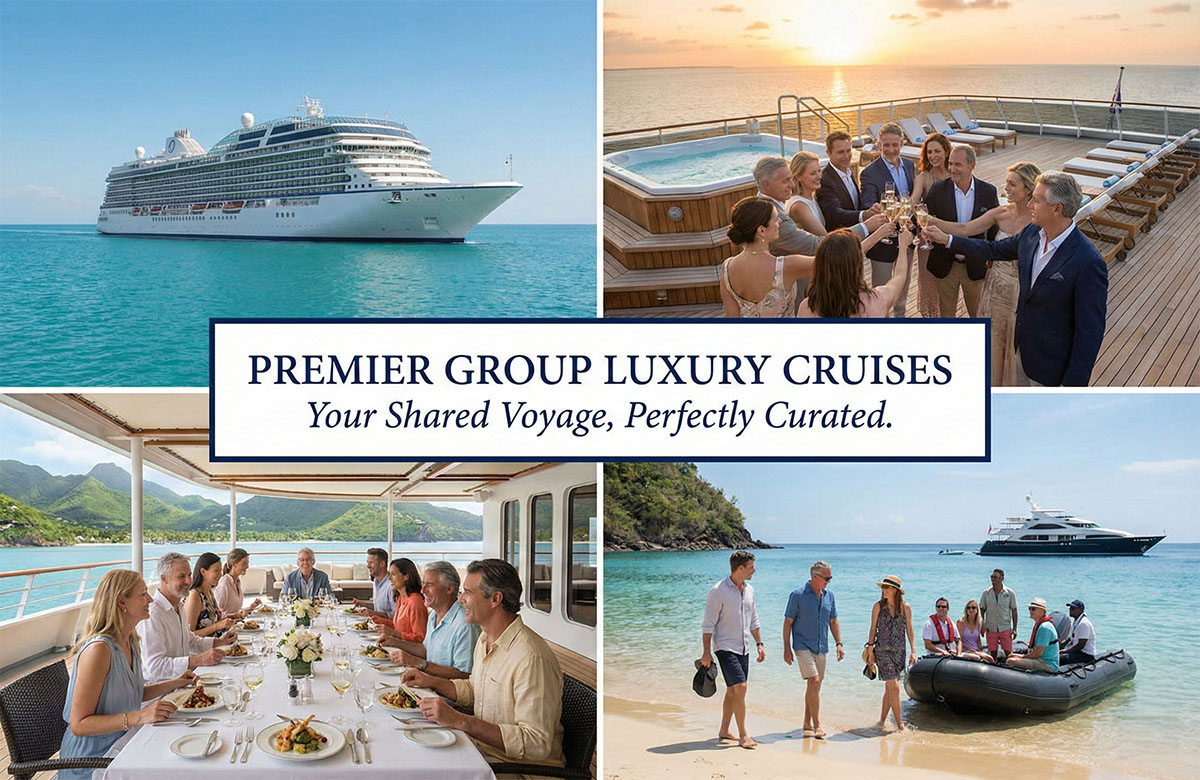 Group Bookings for Luxury Cruises packages deals